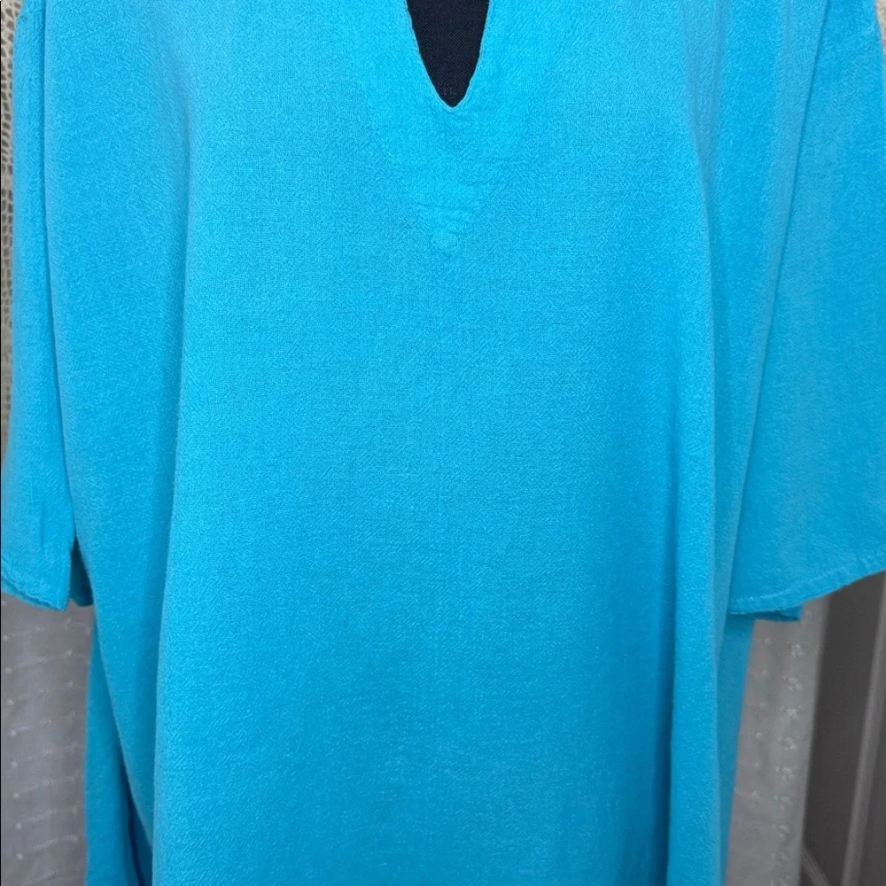 Oh My Gauze Turquoise Women's Top - Picture 4 of 10